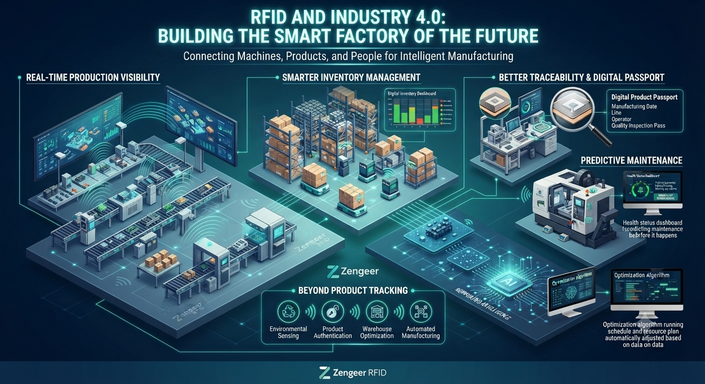RFID and Industry 4.0: Building the Smart Factory of the Future
